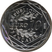 10 Euros Liberty: Summer obverse image