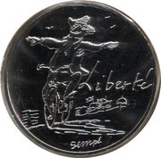 10 Euros Liberty: Summer, France, 2014 reverse image