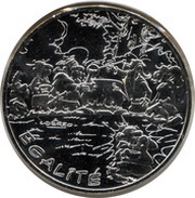 10 Euros – Astérix and Equality Astérix Gladiateur, France, 2015 reverse image