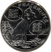 10 Euros – Astérix and Fraternity La grande traversée, France, 2015 reverse image