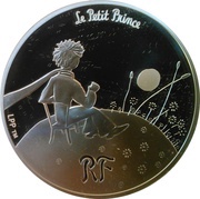 10 Euros - Le Petit Prince L'essentiel est invisible pour les yeux obverse image