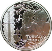 10 Euros - Tristan and Yseult "Beroul" obverse image