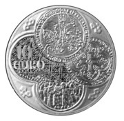 10 Euros Franc a Cheval, silver, France, 2015 reverse image