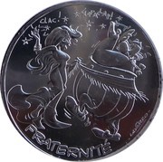 10 Euros – Astérix and Fraternity Astérix en Hispanie, France, 2015 reverse image