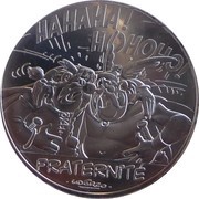10 Euros – Astérix and Fraternity Astérix chez les Belges, France, 2015 reverse image