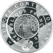 10 Euros - La France Époque Contemporaine obverse image