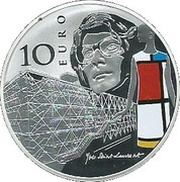 10 Euros - La France Époque Contemporaine, France, 2016 reverse image