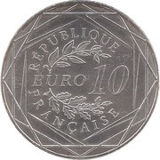 10 Euros - Rooster obverse image