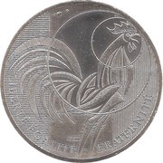 10 Euros - Rooster, France, 2016 reverse image