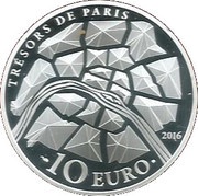 10 Euros Opéra Garnier, France, 2016 reverse image