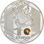 10 Euros UEFA Euros 2016 - Goalkeeper obverse image