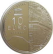 10 Euros Orsay and Petit palais, France, 2016 reverse image