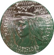 10 Euros Matilda, France, 2016 reverse image