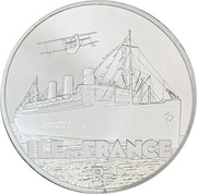 10 Euros L'Ile de France obverse image