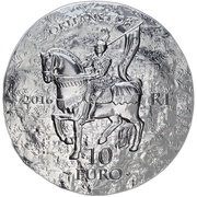 10 Euros Joan of Arc obverse image