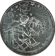 10 Euros - Le Petit Prince Fait du cinema, France, 2016 reverse image