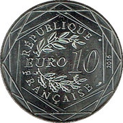 10 Euros - Le Petit Prince Navigue sur une pinasse obverse image