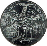 10 Euros - Le Petit Prince Joue de la pelote basque, France, 2016 reverse image