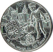 10 Euros - Le Petit Prince À la campagne, France, 2016 reverse image