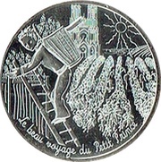 10 Euros - Le Petit Prince Fait les vendanges, France, 2016 reverse image