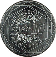 10 Euros - Le Petit Prince Aux courses de voitures obverse image