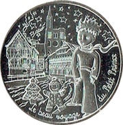 10 Euros - Le Petit Prince Au marché de Noël reverse image