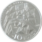 10 Euros Place de la Bastille, France, 2017 reverse image