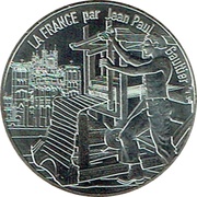10 Euros - Jean-Paul Gaultier Lyon la lumineuse, France, 2017 reverse image