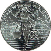 10 Euros - Jean-Paul Gaultier L'Alsace gourmande, France, 2017 reverse image