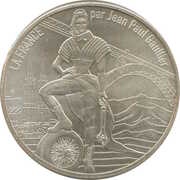 10 Euros - Jean-Paul Gaultier L'Auvergne volcanique, France, 2017 reverse image