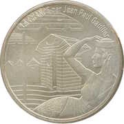 10 Euros - Jean-Paul Gaultier La Normandie inspirante, France, 2017 reverse image