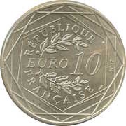 10 Euros - Jean-Paul Gaultier Le Languedoc enchanteur obverse image