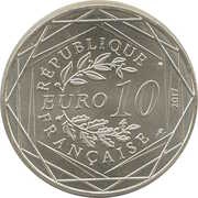 10 Euros - Jean-Paul Gaultier Le Nord vivifiant obverse image