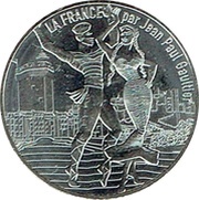 10 Euros - Jean-Paul Gaultier Le Roussillion dansant, France, 2017 reverse image