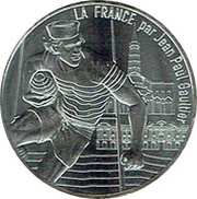 10 Euros - Jean-Paul Gaultier Toulouse la conquérante, France, 2017 reverse image
