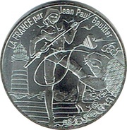 10 Euros - Jean-Paul Gaultier La Bretagne pêchue, France, 2017 reverse image