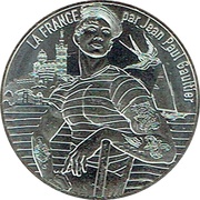 10 Euros - Jean-Paul Gaultier La Provence rayonnante, France, 2017 reverse image