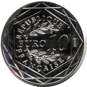 10 Euros - Mickey At the Feet of the Iron Lady obverse image