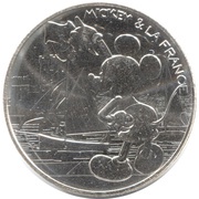 10 Euros - Mickey Bon vent, France, 2018 reverse image