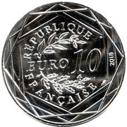 10 Euros - Mickey Compte à revours obverse image