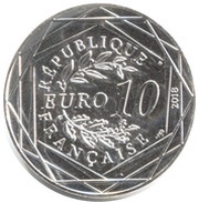 10 Euros - Mickey Dans la place obverse image