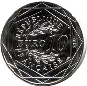 10 Euros - Mickey Libre comme l'air obverse image