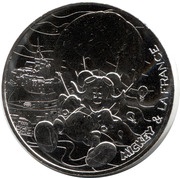 10 Euros - Mickey Libre comme l'air, France, 2018 reverse image