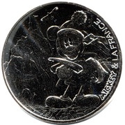 10 Euros - Mickey Premier de cordée, France, 2018 reverse image