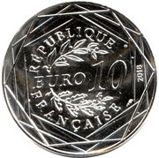10 Euros - Mickey Silence, on tourne obverse image