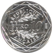 10 Euros - Mickey Soleil ardent obverse image