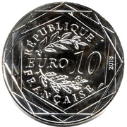 10 Euros - Mickey Survol de l'Occitanie obverse image