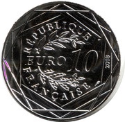 10 Euros - Mickey Un tour de Loire obverse image