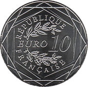 10 Euros The Great War obverse image
