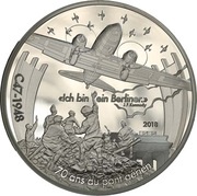 10 Euros Dakota, France, 2018 reverse image